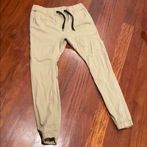 WTO2 khaki Joggers